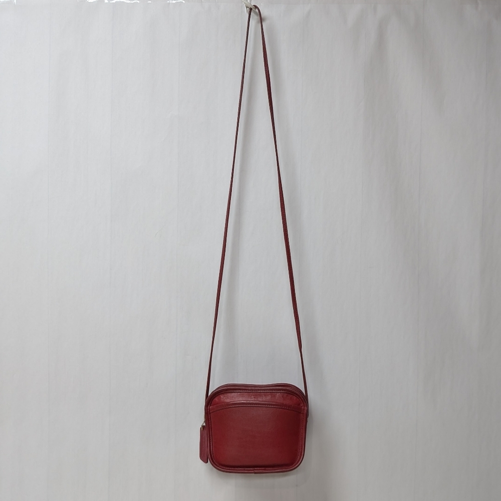 Vintage Coach Hadley Red Crossbody Bag 9935 - Picture 11 of 16
